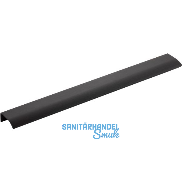 Griffleiste Edge Straight LA 2 x 160 mm, L�nge 350 mm,Aluminium schwarz matt