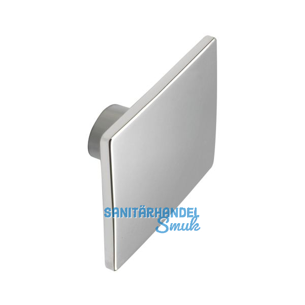 Knopf Lugus Breite 50 mm, Tiefe 25 mm, ZN verchromt poliert