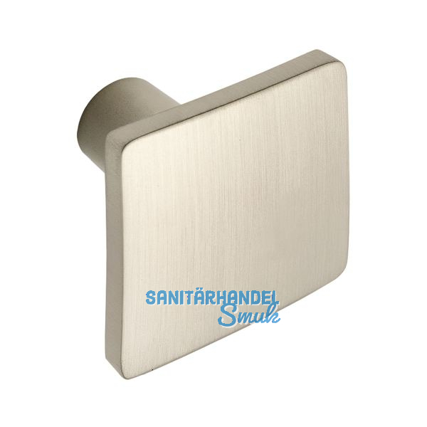 Knopf Lugus Breite 32 mm, Tiefe 24 mm, ZN Edelstahl Effekt