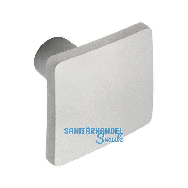 Knopf Lugus Breite 32 mm, Tiefe 24 mm, ZN alufarbig