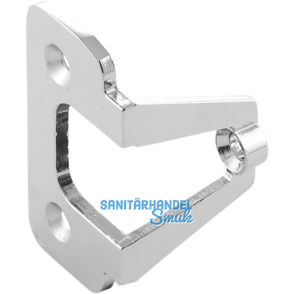 M�belgriffadapter f�r Faltschiebet�ren Zinkdruckguss verchromt poliert