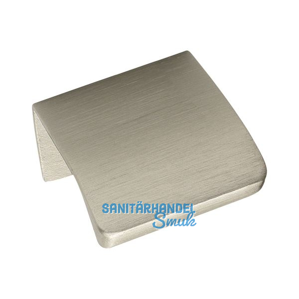 Griffleiste Edge Straight LA 20 mm, L�nge 40 mm, Aluminium Edelstahl Effekt