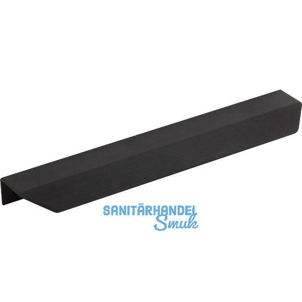 Griffleiste Blaze 2 LA 2x80, L�nge 200 mm, Aluminium schwarz matt geb�rstet