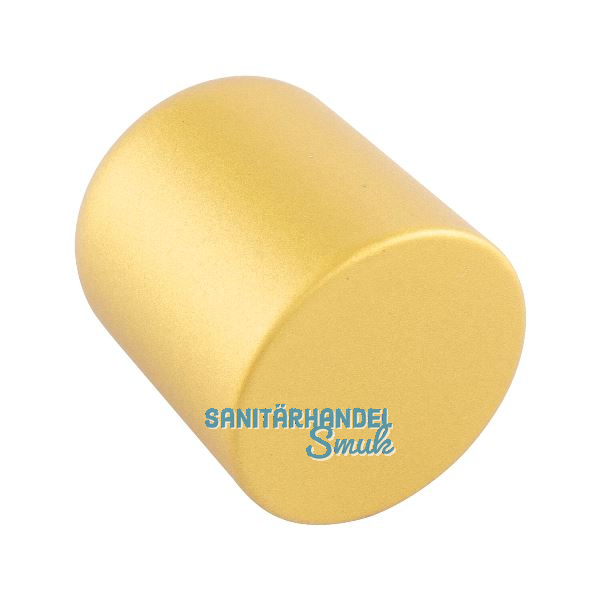 M�belknopf Mini R � 25, Tiefe 28 mm, Zinkdruckguss gold matt lackiert