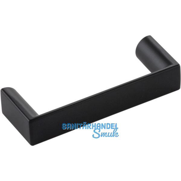 Griff Club LA 64 mm, Breite 72 mm, Zinkdruckguss schwarz matt lackiert