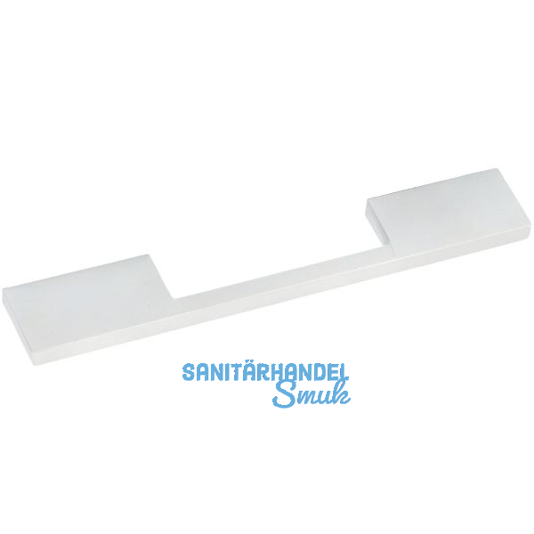 Griff Nestis LA 128 mm, Breite 200 mm, ZN wei� matt lackiert