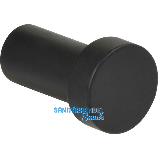 Mantelhaken Boros � 18 mm, Stahl schwarz matt