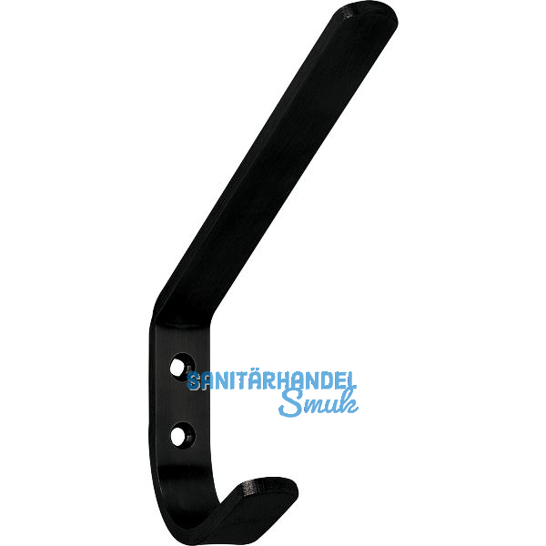 Huthaken Macoba Breite 18 mm, H�he 165 mm, Eisen schwarz matt