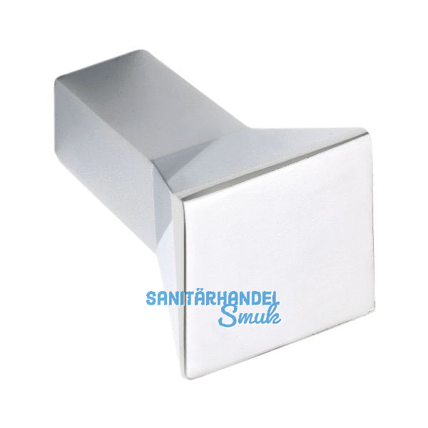 Knopf Flora Breite 15 mm, Tiefe 24 mm, ZN verchromt poliert