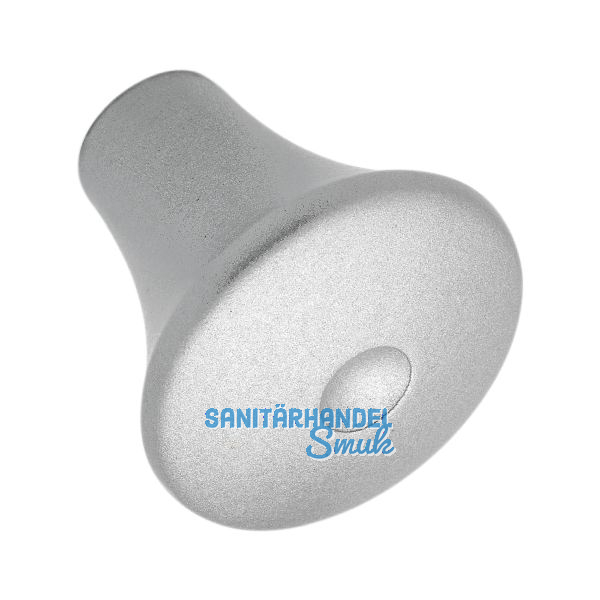 Knopf Kapys � 24 mm, Tiefe 24 mm, ZN alufarbig