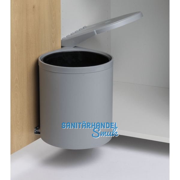 Einbau-Abfallsammler 12 Liter Grau