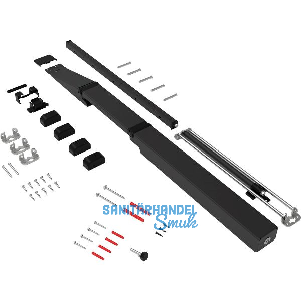 KESSEB�HMER Wand- Klapptischgestell TopSwing Schwarz