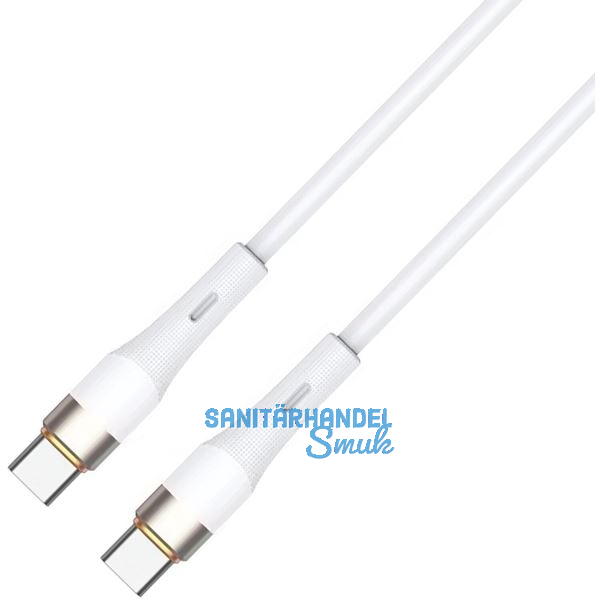 Datenkabel USB-C auf USB-C 2000 mm wei�