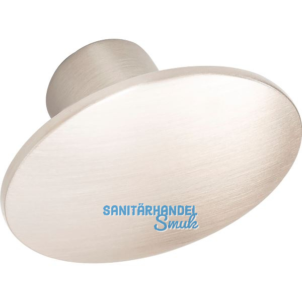 M�belknopf Dome 50x36 mm, Zinkdruckguss Edelstahl Effekt