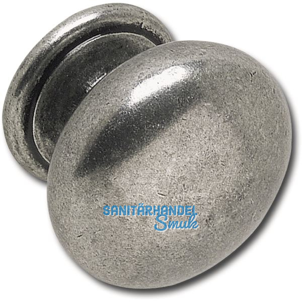 Knopf Omaha � 33 mm, Tiefe 27 mm, ZN altsilber