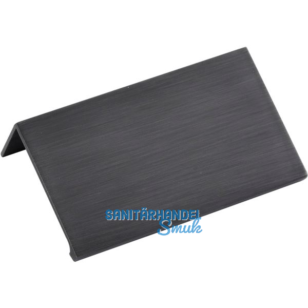 Griffleiste Crevan LA 48 mm, L�nge 70 mm, Aluminium eisenf�rbig geb�rstet matt