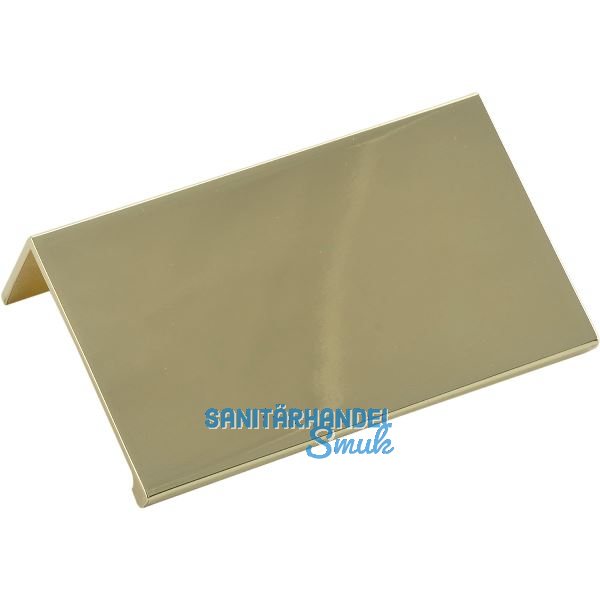 Griffleiste Crevan LA 48 mm, L�nge 70 mm, Aluminium vermessingt poliert