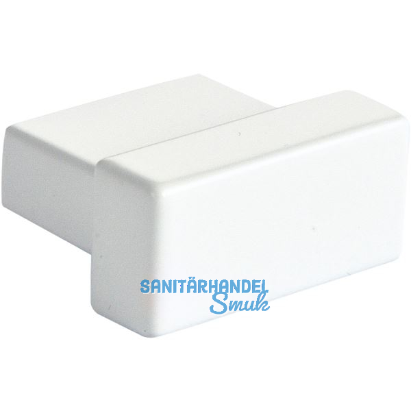 Knopf Fisolo Breite 29 mm, Tiefe 24 mm, ZN wei� gl�nzend