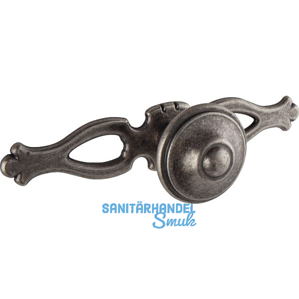 Knopf Flores mit Platte Breite 108 mm, Tiefe 31 mm, ZN zinnf�rbig