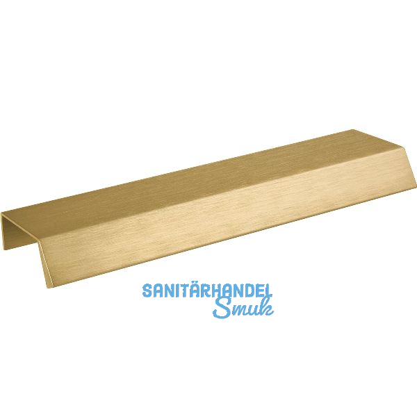 Griffleiste Bench LA 2x80,L�nge 200 mm,Aluminium Messing matt geb�rstet