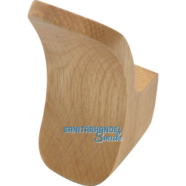 Huthaken Loop Breite 50 mm, H�he 100 mm, Eiche lackiert
