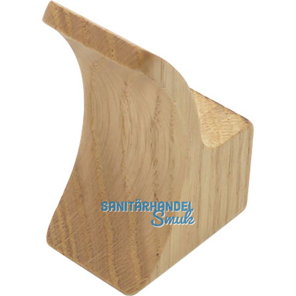Huthaken Loop Breite 28 mm, H�he 63 mm, Eiche lackiert