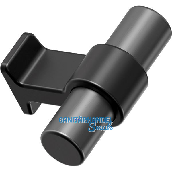 M�belknopf Bond Breite 50 mm, Aluminium/ZN gun-metal/schwarz matt