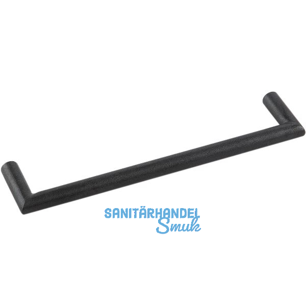 M�belgriff Davos LA 128 mm, Breite 138 mm, Schwarzstahl ge�lt