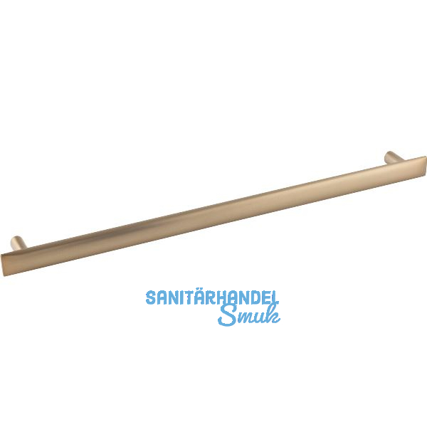 M�belgriff Flow Breite 356 mm, LA 320 mm, Zinkdruckguss, Messing geb�rstet