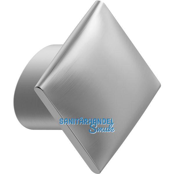 M�belknopf Flow Breite 30 mm, H�he 30 mm, Zinkdruckguss, Edelstahl Effekt