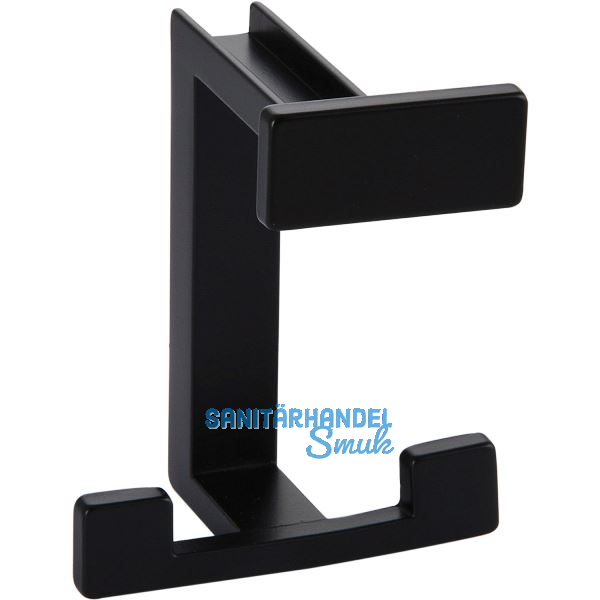 Huthaken Doradus Breite 70 mm, H�he 92 mm, ZN schwarz matt