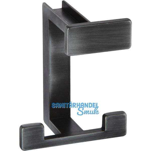 Huthaken Doradus Breite 70 mm, H�he 92 mm, ZN eisenf�rbig geb�rstet matt