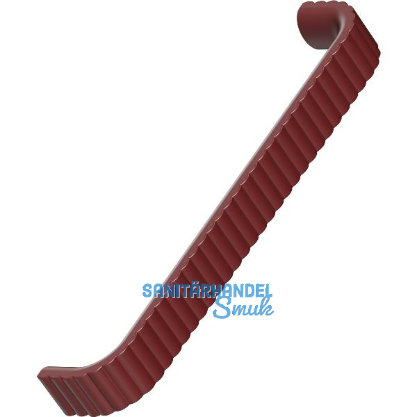 M�belgriff Lace Breite 171 mm, LA 160 mm, Zinkdruckguss, burgunderrot matt