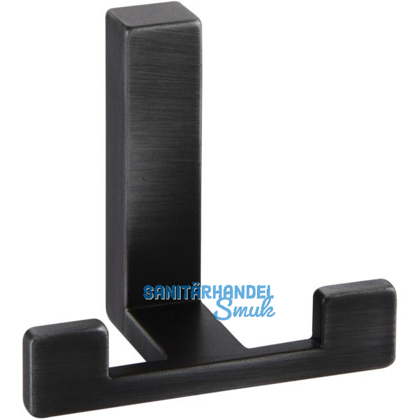Mantelhaken Doradus 1 Breite 70 mm, H�he 61 mm, ZN eisenf�rbig geb�rstet matt
