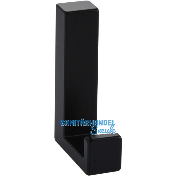 Mantelhaken Doradus 2 Breite 15 mm, H�he 61 mm, ZN schwarz matt