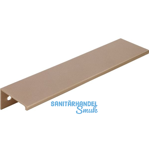 Griffleiste Crevan LA 128 mm, L�nge 145 mm, Aluminium champagner