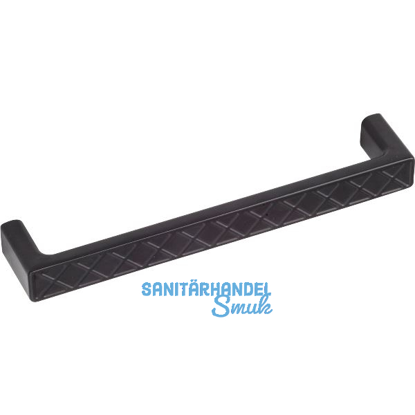 M�belgriff Wafer Breite 175,5 mm, Zinkdruckguss schwarz matt
