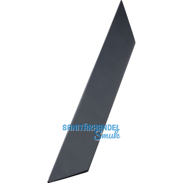 Griffleiste Streamline L�nge 225 mm, Aluminium schwarz matt