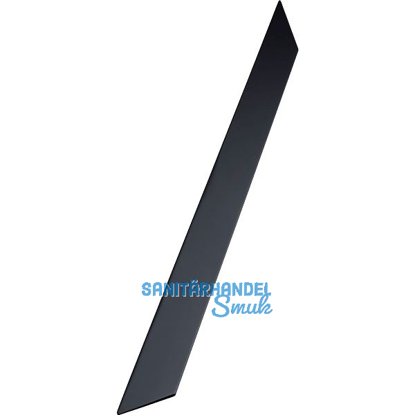 Griffleiste Streamline L�nge 385 mm, Aluminium schwarz matt