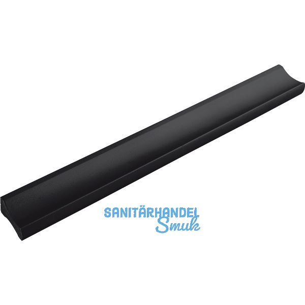Griff Alto LA 128 mm, Breite 154 mm, Aluminium schwarz matt eloxiert