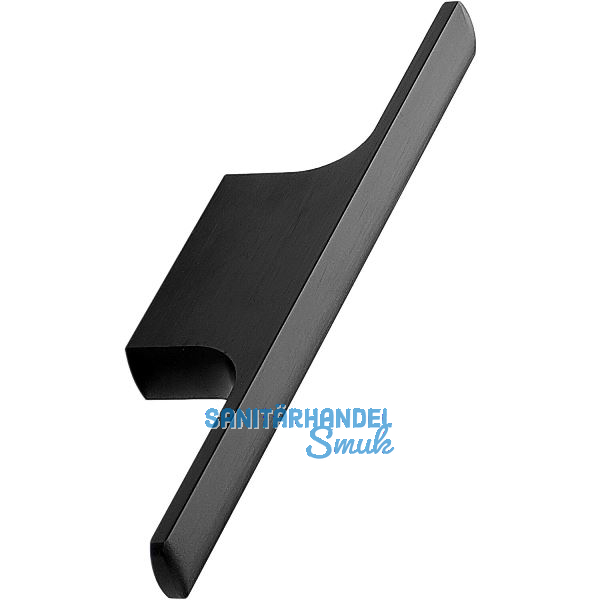 M�belgriff Tau Breite 126 mm, Aluminium schwarz matt geb�rstet