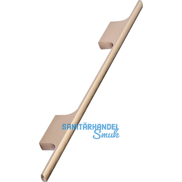 M�belgriff Tau Breite 286 mm, Aluminium Messing geb�rstet