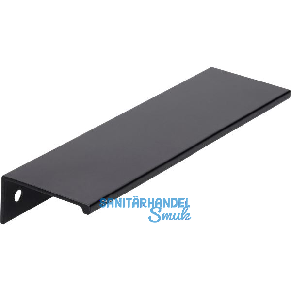 Griffleiste Crevan LA 128 mm, L�nge 145 mm, Aluminium schwarz matt