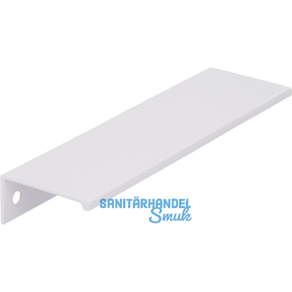 Griffleiste Crevan LA 128 mm, L�nge 145 mm, Aluminium wei� gl�nzend