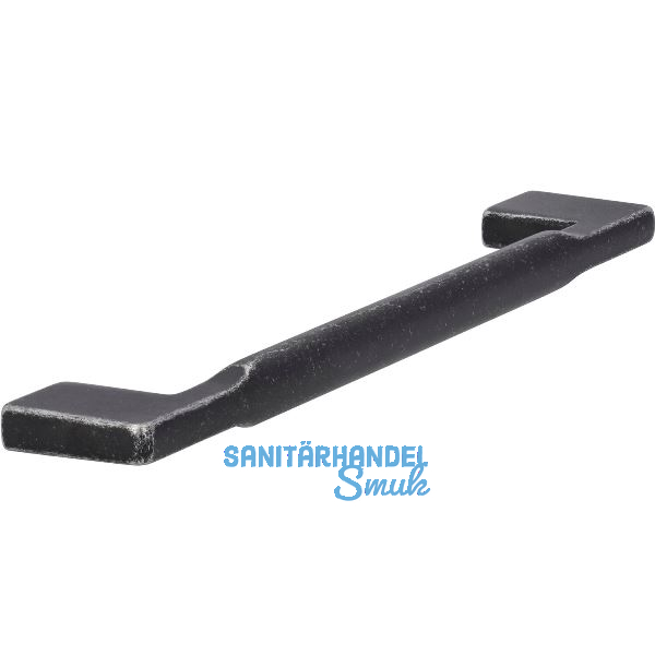 Griff Baton LA 160 mm, Breite 180 mm, Zinkdruckguss eisenf�rbig matt getrommelt