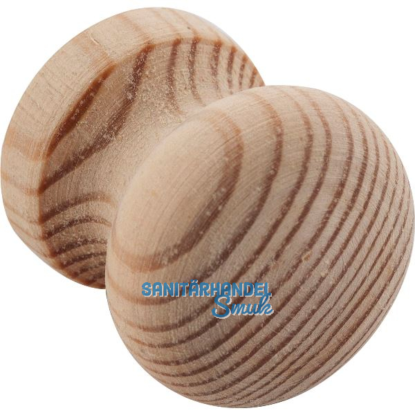 Knopf Hemera � 25 mm, Tiefe 26 mm, Kiefer roh