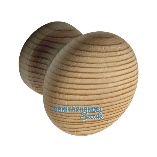 Knopf Hemera � 45 mm, Tiefe 29 mm, Fichte roh