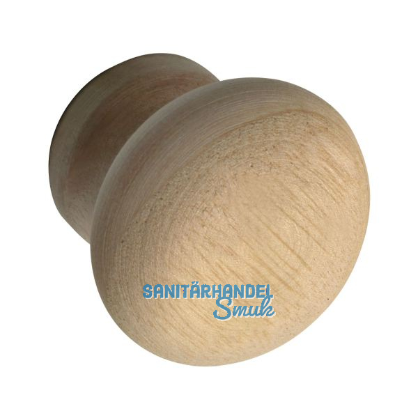 Knopf Hemera � 25 mm, Tiefe 26 mm, Esche roh