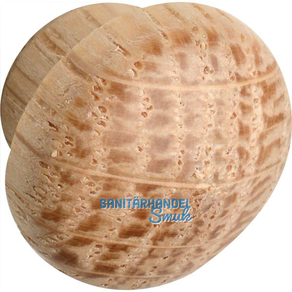 Holzabdeckkappe � 12 mm, Zapfen � 8 mm, Zapfenl�nge 4 mm, Eiche roh