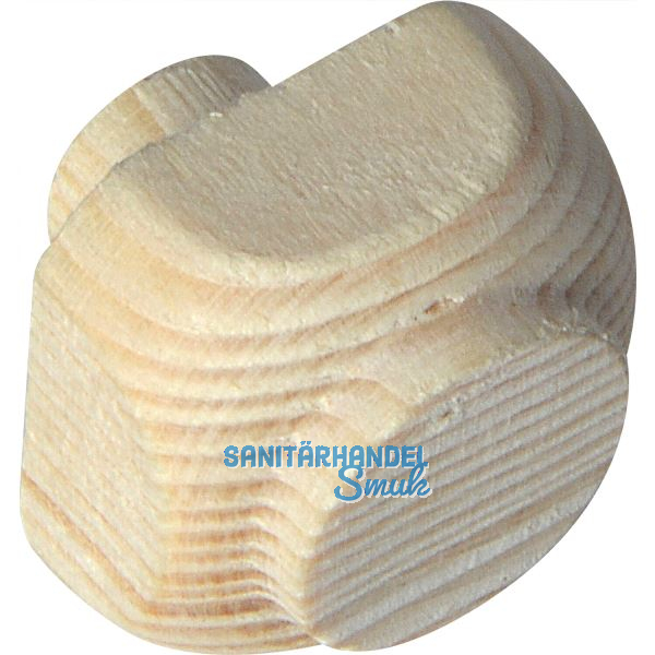 Holzziernagel Breite 20, H�he 20, Zapfen � 10, Zapfenl�nge 8 mm, Fichte roh